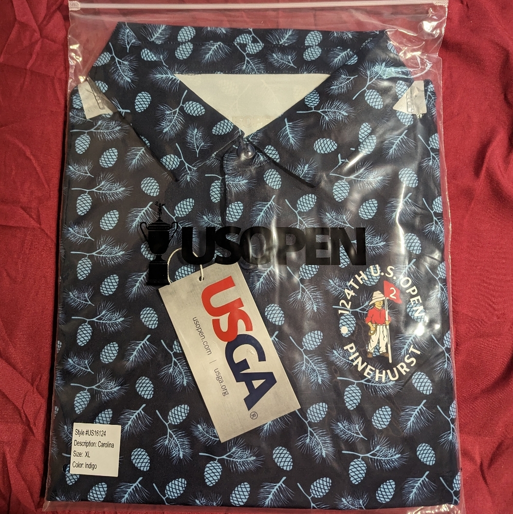 US Open Gold Polo